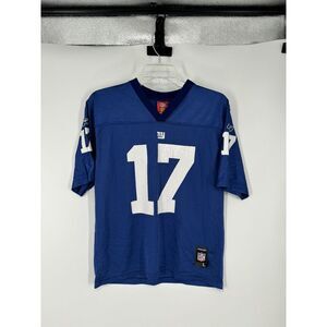 New York Giants Plaxico Burress Jersey Reebok‎ #17 Football NFL Men's Size Small